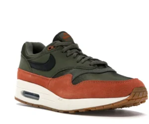 Nike Air Max 1 Olive Canvas Dark Russet - photo 2- Jersey4u