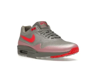 Nike Air Max 1 Hyperfuse Premium Grey Solar Red - photo 2- Jersey4u