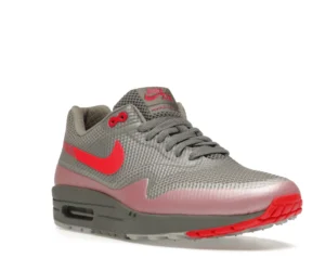 Nike Air Max 1 Hyperfuse Premium Grey Solar Red - photo 2- Jersey4u