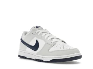 Nike Dunk Low Retro White Midnight Navy - photo 2- Jersey4u