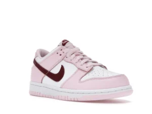 Nike Dunk Low Pink Foam Red White (GS) - photo 2- Jersey4u