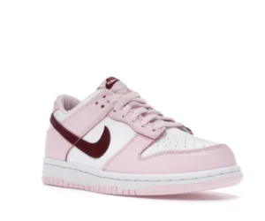 Nike Dunk Low Pink Foam Red White (GS) - photo 2- Jersey4u