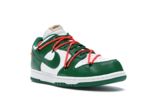 Nike Dunk Low Off-White Pine Green - photo 2- Jersey4u