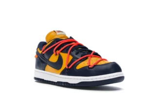 Nike Dunk Low Off-White University Gold - photo 2- Jersey4u