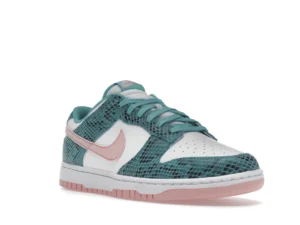 Nike Dunk Low Snakeskin Washed Teal Bleached Coral - photo 2- Jersey4u