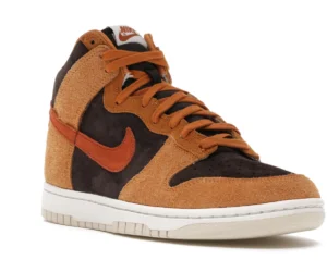 Nike Dunk High PRM Dark Russet - photo 2- Jersey4u