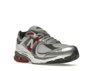 New Balance 2002R Silver Metallic Team Red - photo 2- Jersey4u