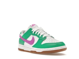 Nike Dunk Low White Stadium Green Fuchsia (Women's) - photo 2- Jersey4u