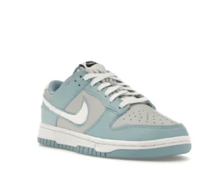 Nike Dunk Low Retro Fleece Swoosh Worn Blue - photo 2- Jersey4u