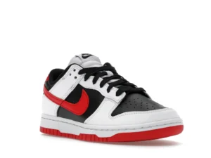 Nike Dunk Low Retro White Black University Red - photo 2- Jersey4u