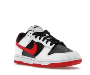 Nike Dunk Low Retro White Black University Red - photo 2- Jersey4u