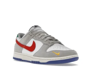 Nike Dunk Low Light Iron Ore Red Blue - photo 2- Jersey4u