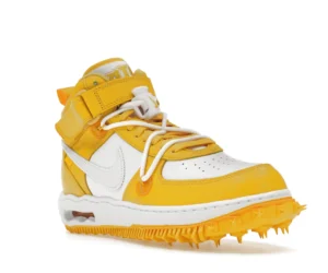 Nike Air Force 1 Mid SP Off-White Varsity Maize - photo 2- Jersey4u