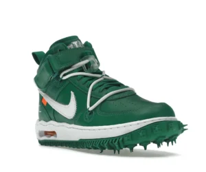 Nike Air Force 1 Mid Off-White Pine Green - photo 2- Jersey4u