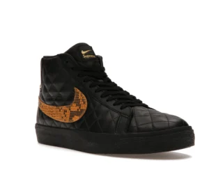 Nike SB Blazer Mid QS Supreme Black - photo 2- Jersey4u