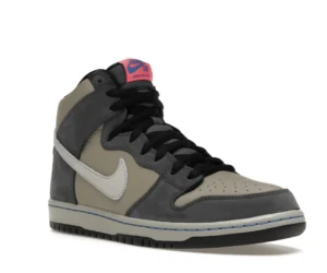 Nike SB Dunk High Pro Medium Grey Pink - photo 2- Jersey4u