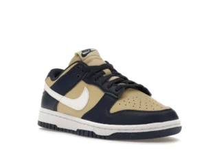 Nike Dunk Low Next Nature Midnight Navy Gold (Women's) - photo 2- Jersey4u