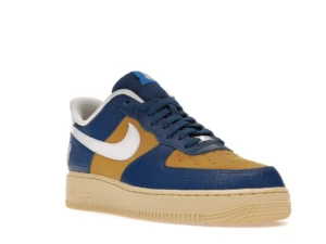 Nike Air Force 1 Low SP Undefeated 5 On It Blue Yellow Croc - photo 2- Jersey4u