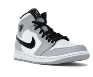 Jordan 1 Mid Light Smoke Grey - photo 2- Jersey4u