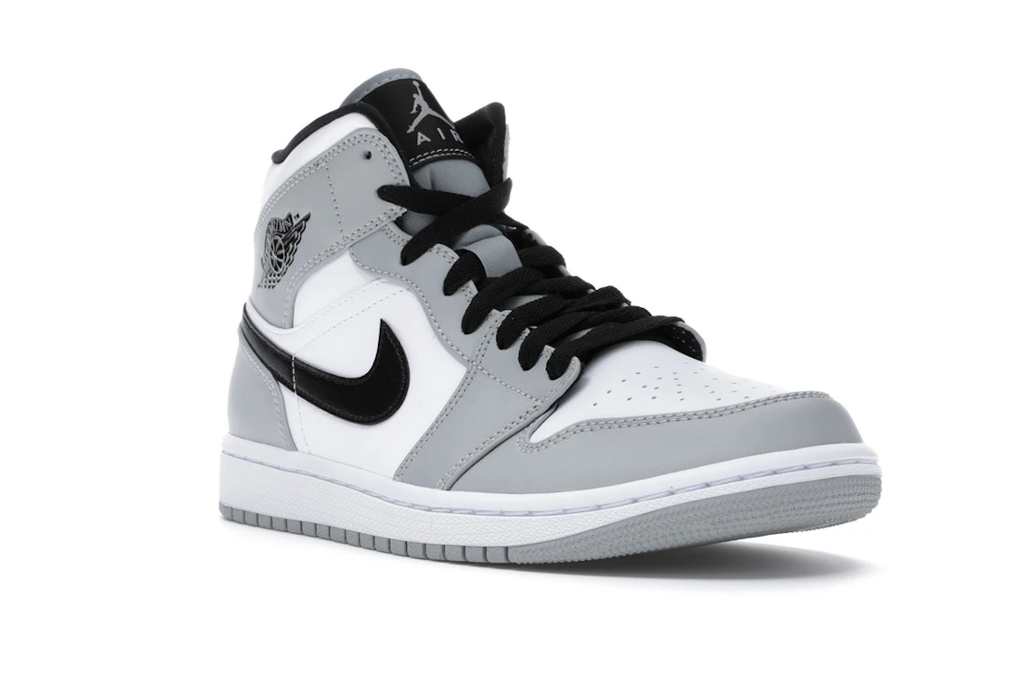 Jordan 1 Mid Light Smoke Grey - photo 2- Jersey4u