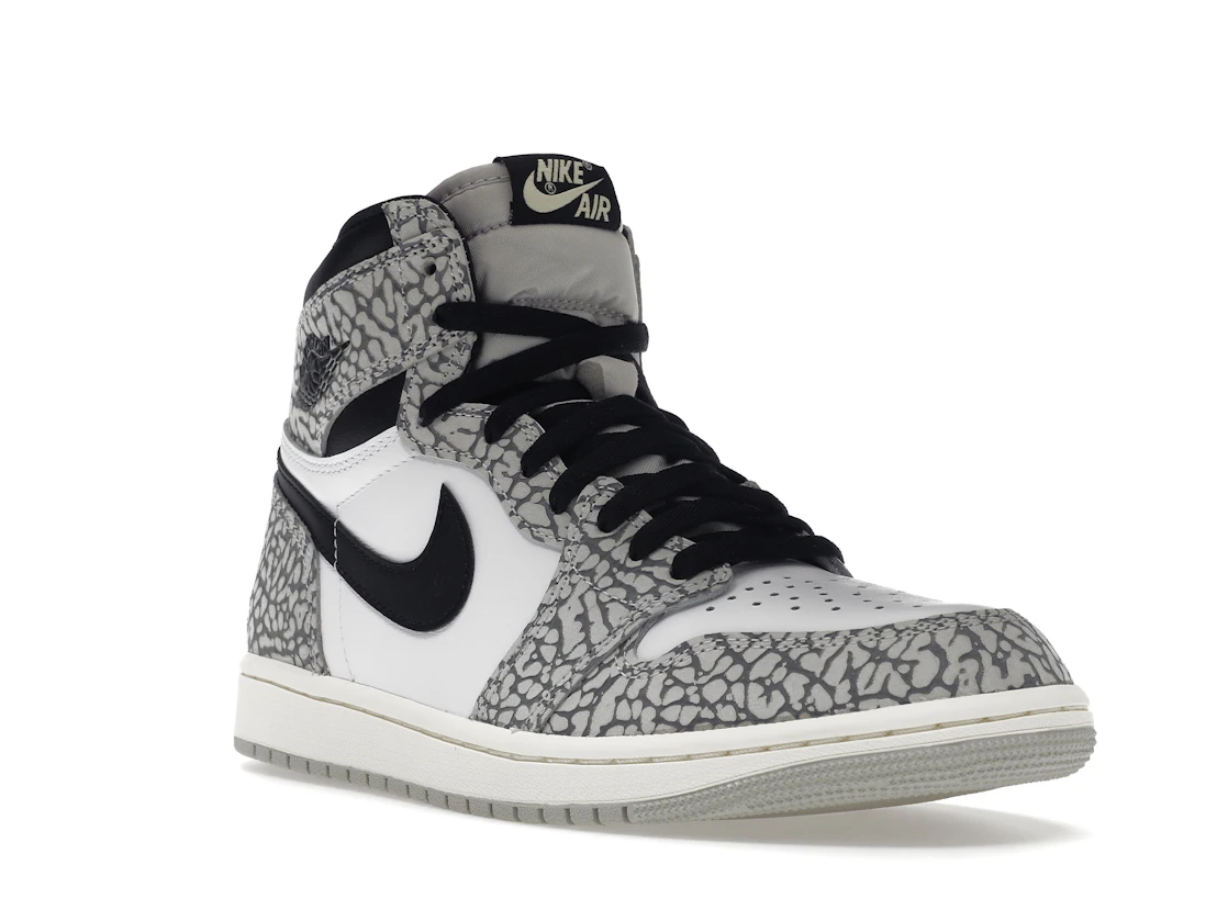 Jordan 1 Retro High OG White Cement - photo 2- Jersey4u