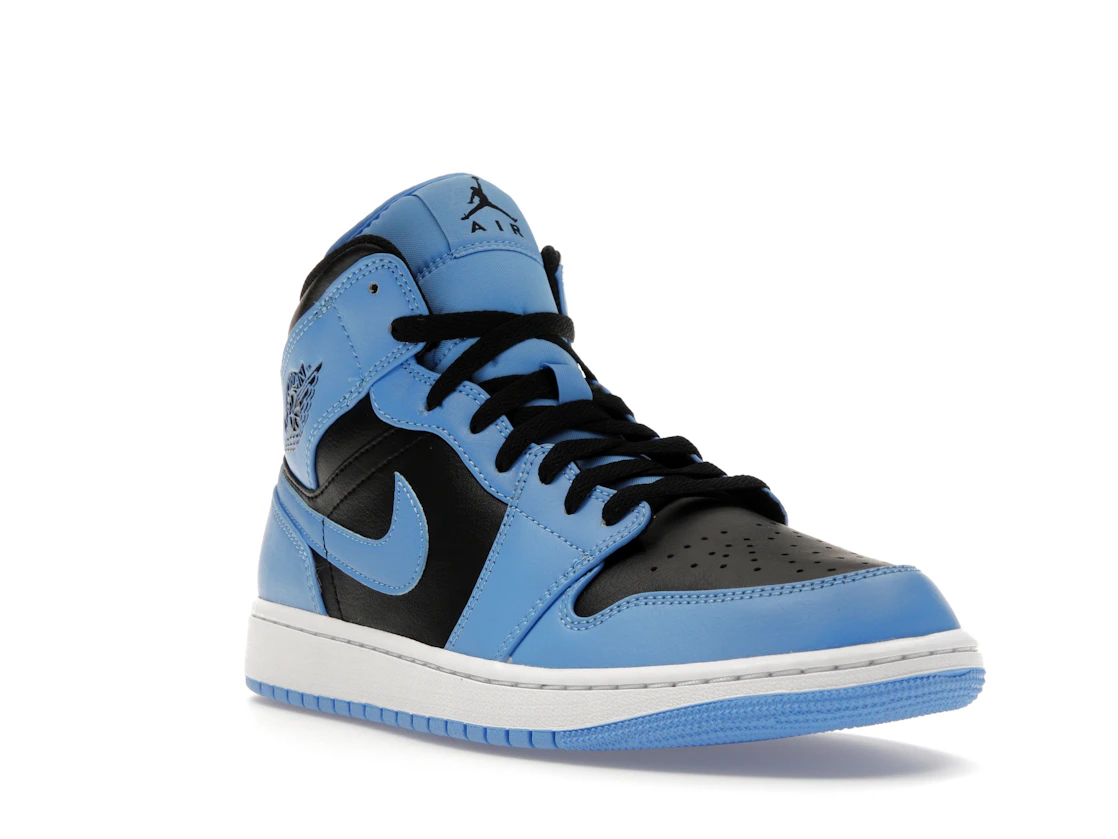 Jordan 1 Mid University Blue Black - photo 2- Jersey4u