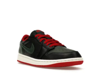 Jordan 1 Retro Low OG Gorge Green Varsity Red (Women's) - photo 2- Jersey4u