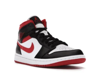 Jordan 1 Mid Gym Red Black White - photo 2- Jersey4u