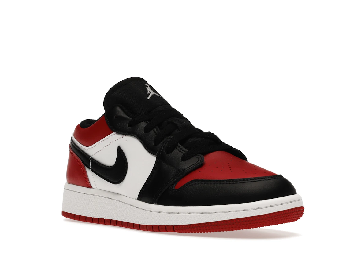 Jordan 1 Low Bred Toe (GS) - photo 2- Jersey4u