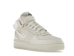 Nike Air Force 1 Mid Stussy Fossil - photo 2- Jersey4u