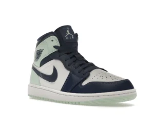 Jordan 1 Mid Mystic Navy Mint Foam - photo 2- Jersey4u