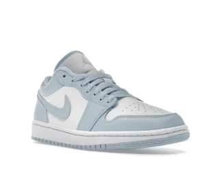 Jordan 1 Low White Ice Blue (Women's) - photo 2- Jersey4u