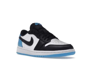 Jordan 1 Retro Low OG Black Dark Powder Blue (Women's) - photo 2- Jersey4u