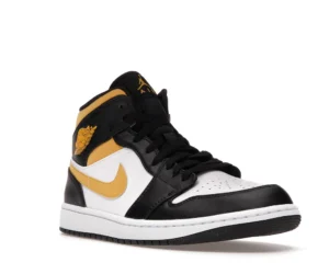 Jordan 1 Mid White Pollen Black - photo 2- Jersey4u