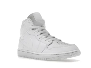 Jordan 1 Mid Triple White - photo 2- Jersey4u