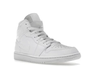 Jordan 1 Mid Triple White - photo 2- Jersey4u