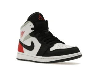 Jordan 1 Mid SE Red Black Toe - photo 2- Jersey4u