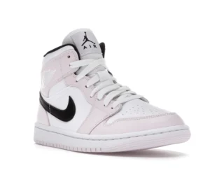 Jordan 1 Mid Barely Rose (Women's) - photo 2- Jersey4u