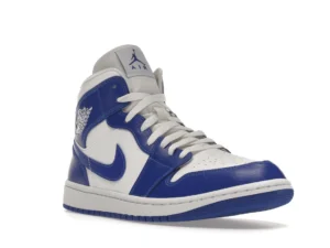 Jordan 1 Mid Kentucky Blue (Women's) - photo 2- Jersey4u