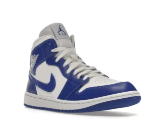 Jordan 1 Mid Kentucky Blue (Women's) - photo 2- Jersey4u