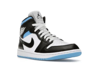 Jordan 1 Mid University Blue (Women's) - photo 2- Jersey4u