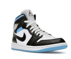 Jordan 1 Mid University Blue (Women's) - photo 2- Jersey4u