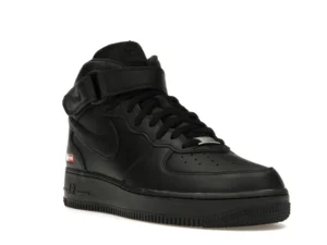 Nike Air Force 1 Mid Supreme Black - photo 2- Jersey4u