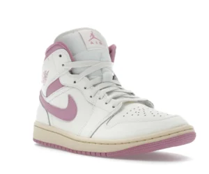 Jordan 1 Mid Sail Pink Coconut Milk (Women's) - photo 2- Jersey4u