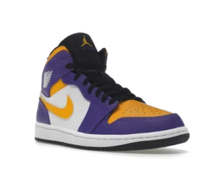 Jordan 1 Mid Lakers (2022) - photo 2- Jersey4u