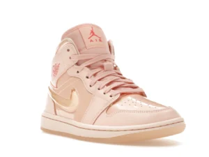 Jordan 1 Mid Patent Valentine's Day (Women's) - photo 2- Jersey4u