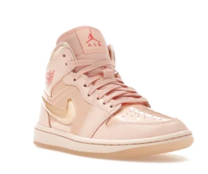 Jordan 1 Mid Patent Valentine's Day (Women's) - photo 2- Jersey4u