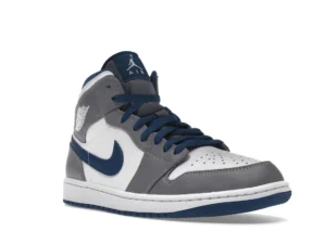 Jordan 1 Mid True Blue - photo 2- Jersey4u