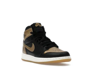 Jordan 1 Retro High OG Black Metallic Gold (GS) - photo 2- Jersey4u