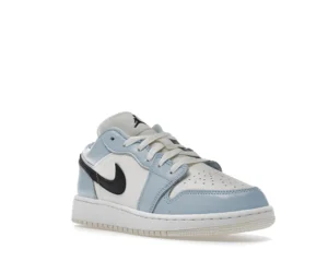 Jordan 1 Low Ice Blue Black (GS) - photo 2- Jersey4u